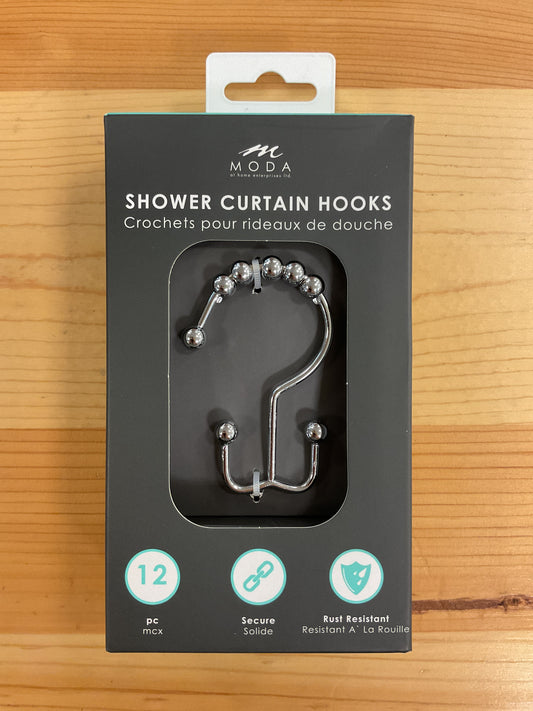 ANNEX DOUBLE SHWR HOOK CHROME