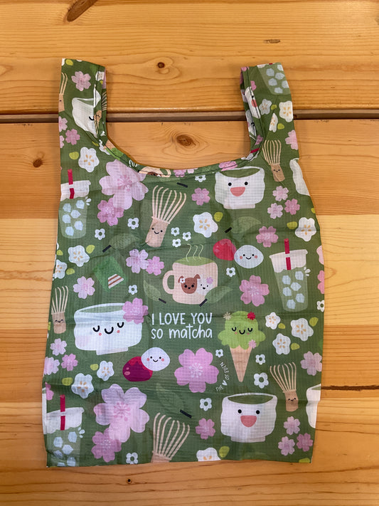 EDEN SMALL TOTE LOVE YOU MATCHA