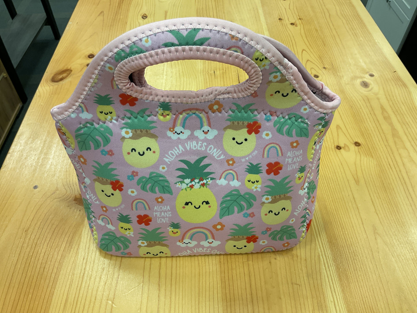 EDEN WIDE NEO LUNCH BAG PAPALE PINEAPPLE