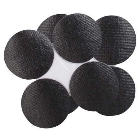 GRIPPER PADS 1-1/2 RND BLK 8PK