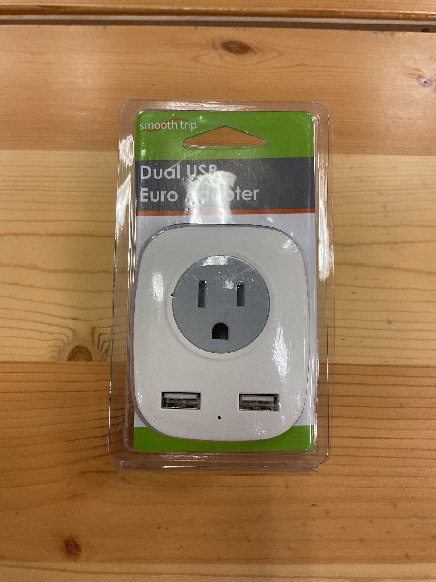DUAL USB EURO ADAPTER