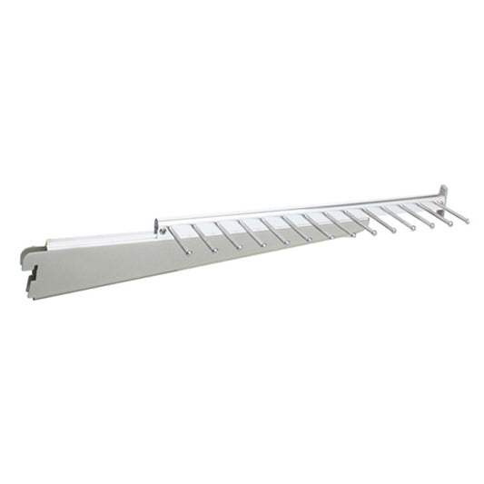 SLIDING TIE & BELT RACK NICKEL