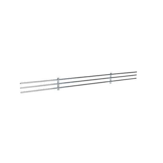 NEW SHOE FENCE 24" CHROME