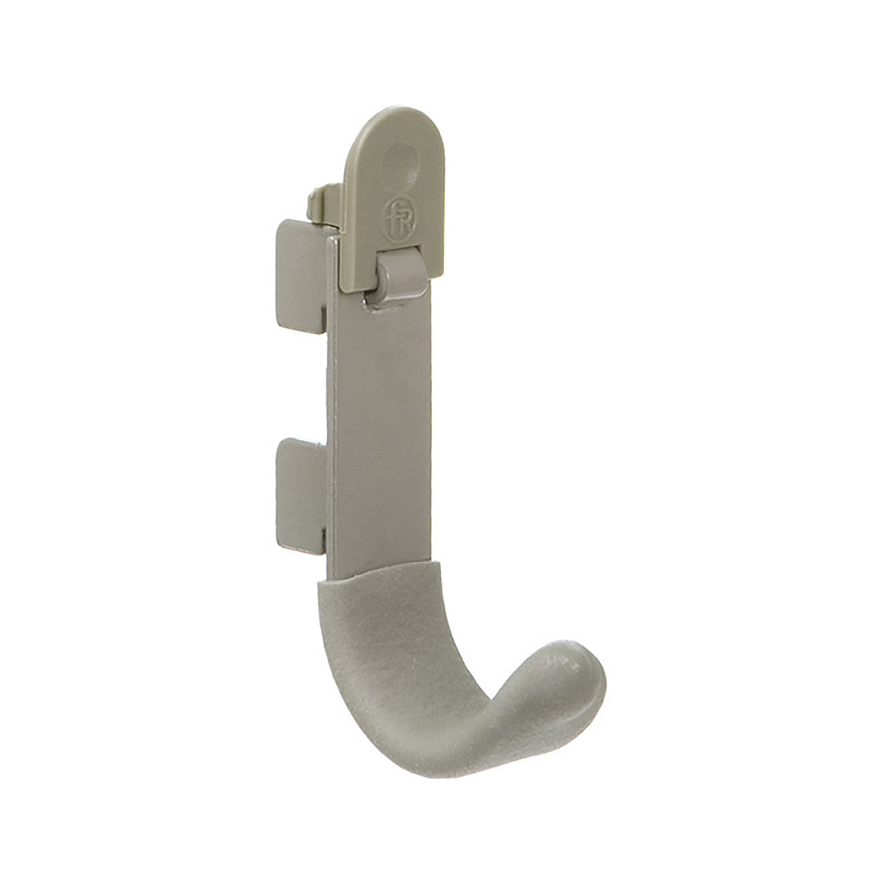 SINGLE HOOK WITH LOCK NICKEL