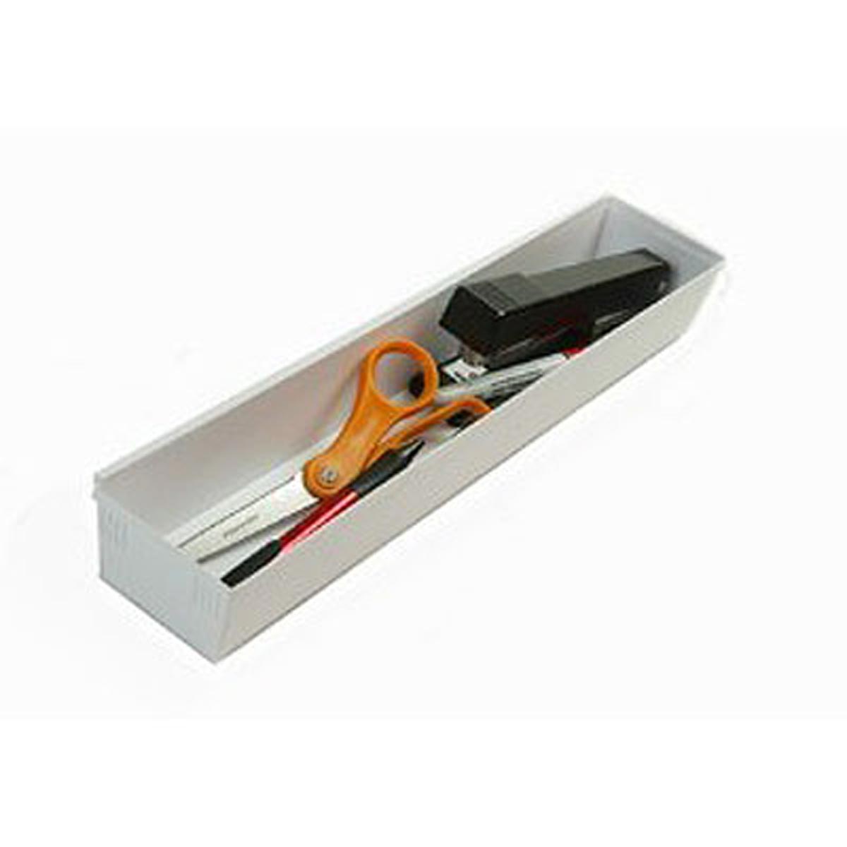 DRAWER ORGANIZER WHITE 15X3X2