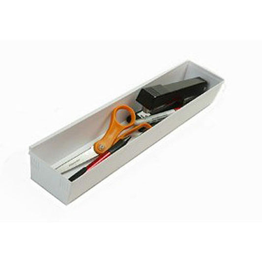 DRAWER ORGANIZER WHITE 15X3X2
