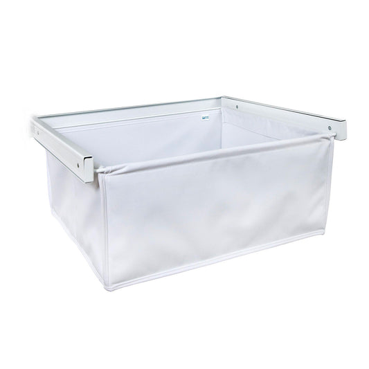 REVEAL CANVAS BASKET WHITE