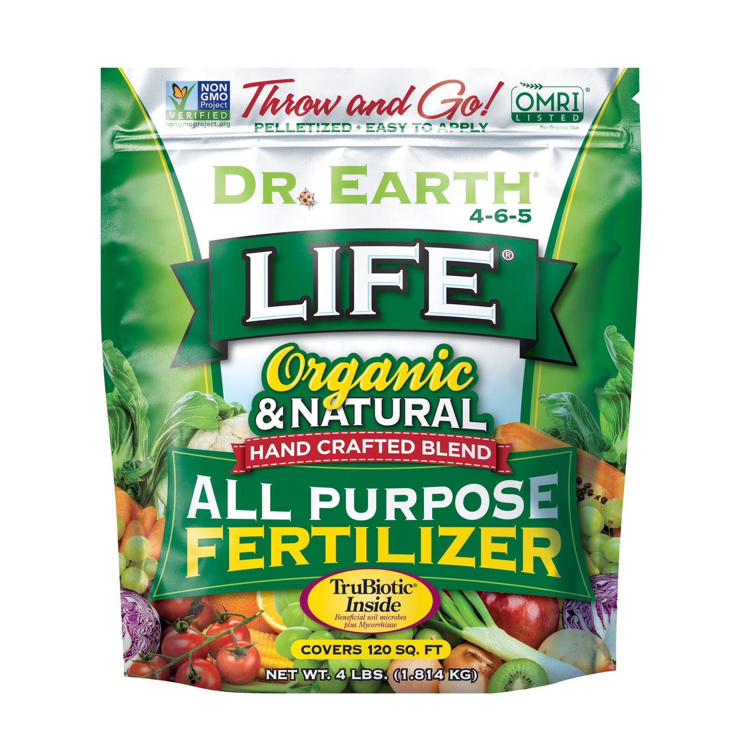 FERT AP LIFE PLNT PLLT 4LB EARTH