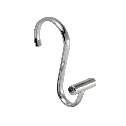 SHOWER HOOKS T-BAR 12PK CHROME
