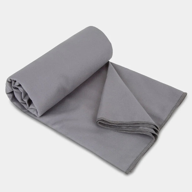 ANTI-BACTERIAL TRAVEL TOWEL GRAY