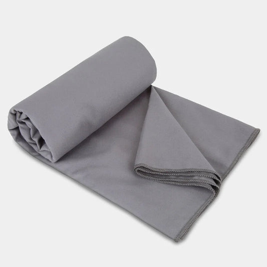 ANTI-BACTERIAL TRAVEL TOWEL GRAY