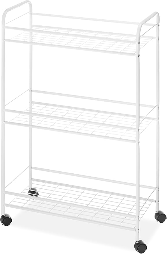 HOUSEHOLD CART SLIM WHITE