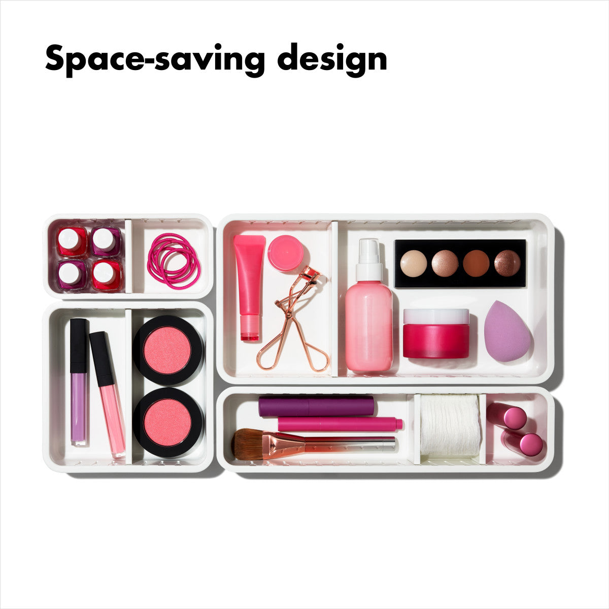 OXO 4PC COMPLETE DRAWER BIN SET