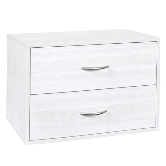 OBOX 2 DRAWER SNOWDRIFT