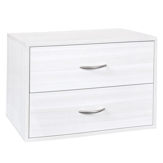 BIG OBOX 2 DRAWER SNOWDRIFT