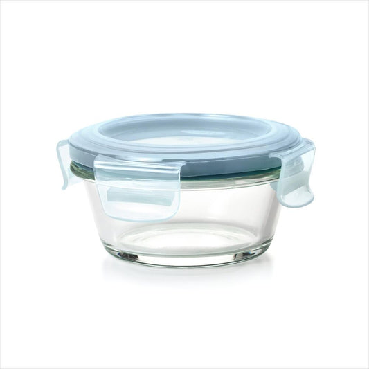 SNAP GLASS ROUND CONTAINER 1C