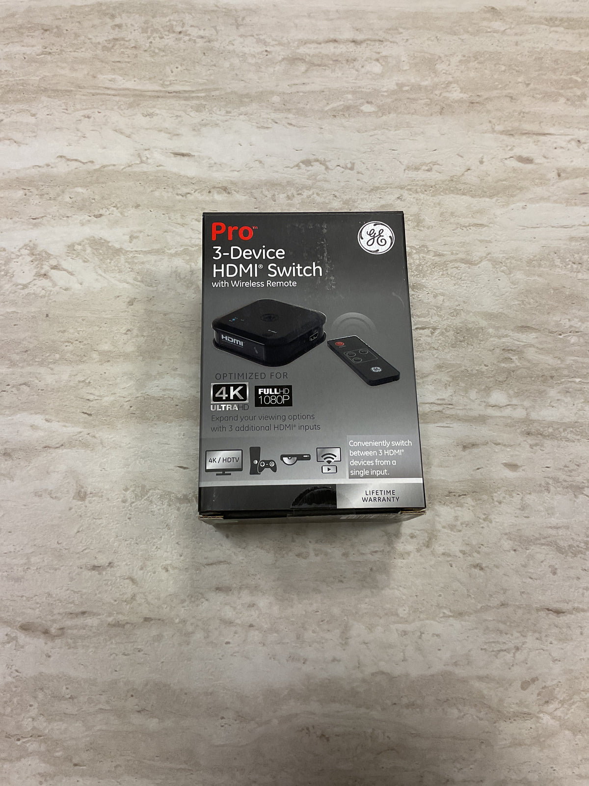 GE PRO 3-DEVICE HDMI SWITCH