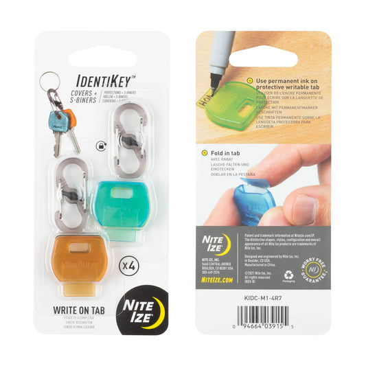 IDENTIKEY COVERS + S-BINER COMBO
