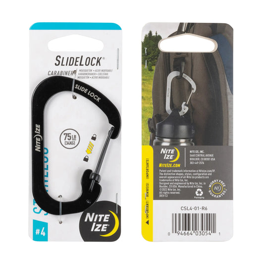 SLIDELOCK CARABINER #4 BLACK