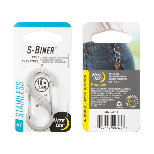S-BINER #2 STAINLESS