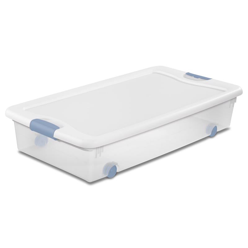 LATCH BOX WHEELED 56QT