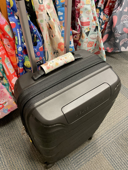 EDEN LUGGAGE WRAP IN FULL BLOOM TAUPE