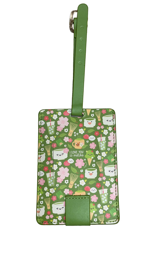 EDEN LUGGAGE TAG I LOVE YOU SO MATCHA