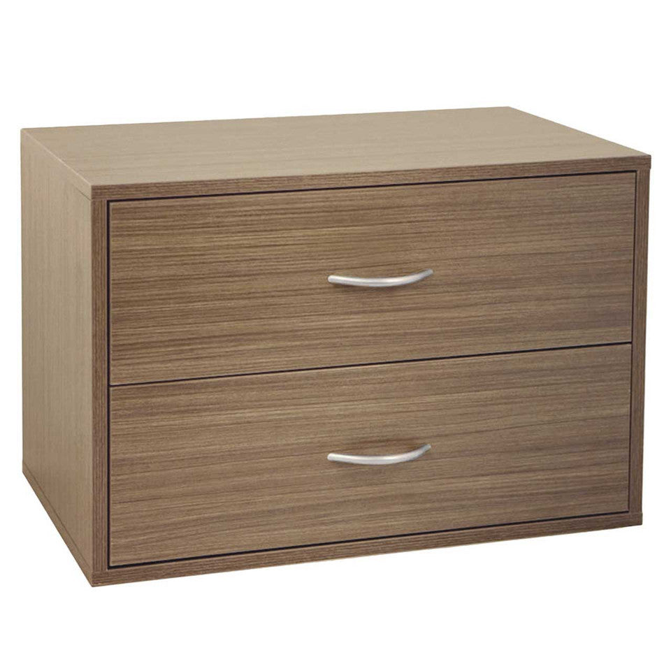 BIG OBOX 2 DRAWER DRIFTWOOD