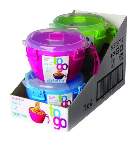 NOODLE BOWL TO GO ASSTD COLORS