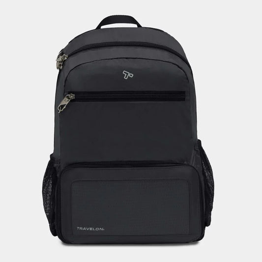 ANTI-THEFT PACKABLE BACKPACK BLK