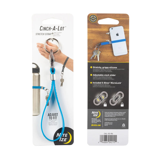 CINCH-A-LOT STRETCH STRAP BLUE