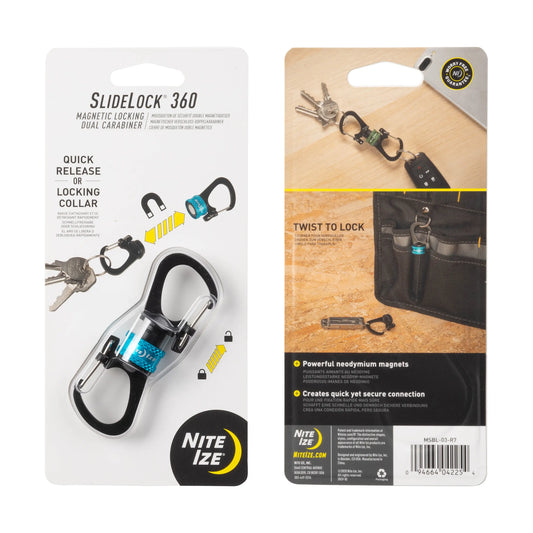 SLIDELOCK360 DUAL CARABINER