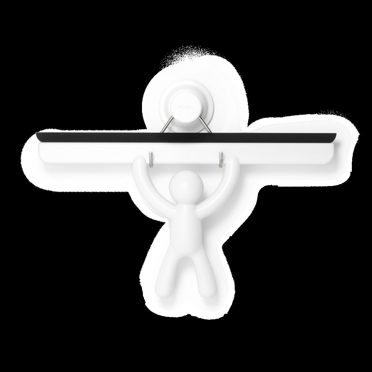 BUDDY SQUEEGEE ADHESIVE WHT