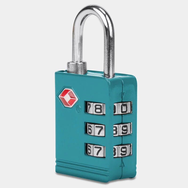 TSA LUGGAGE LOCK AQUA