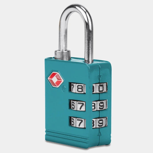 TSA LUGGAGE LOCK AQUA