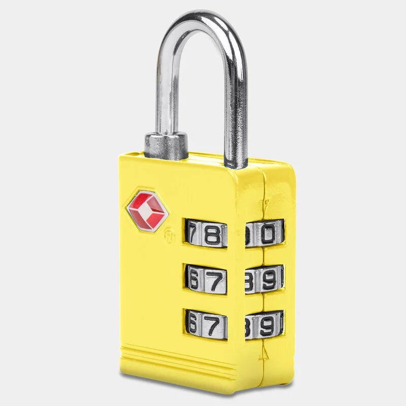 TSA LUGGAGE LOCK YELLOW
