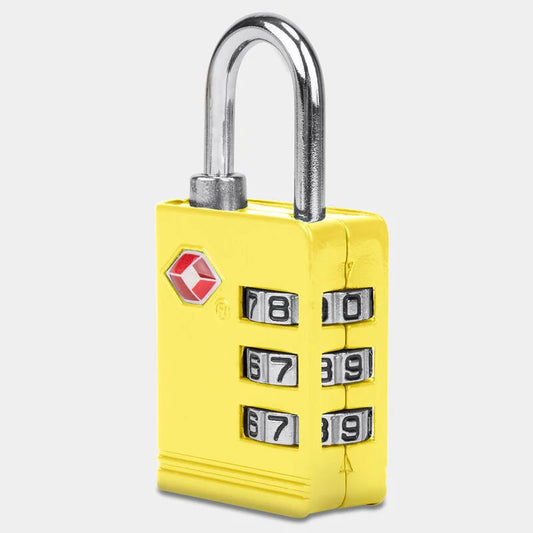 TSA LUGGAGE LOCK YELLOW