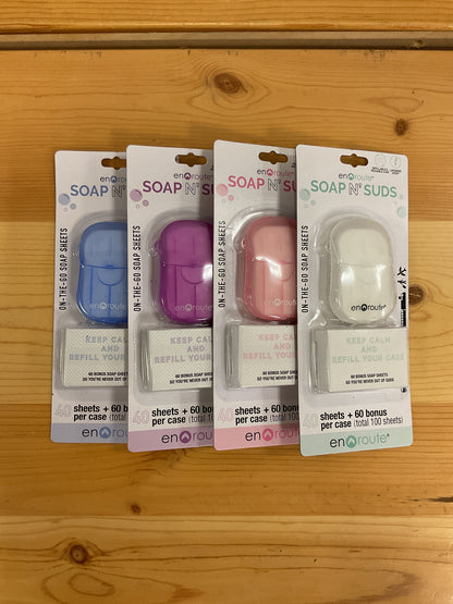 EN ROUTE SOAP SHEETS