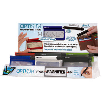 OPTISLIM READER WITH PEN/STYLUS