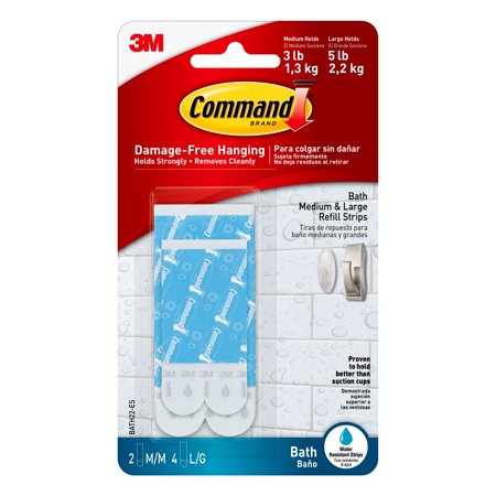 COMMAND WATER RESIST. STRIPS 6PK