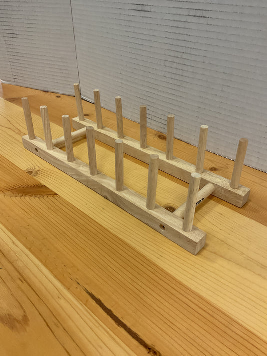 WOOD DISPLAY RACK