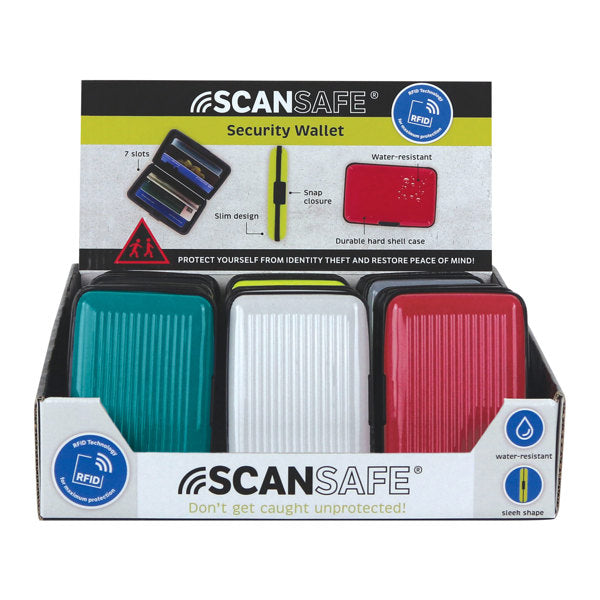 SCANSAFE ALUMINUM CARD CASE