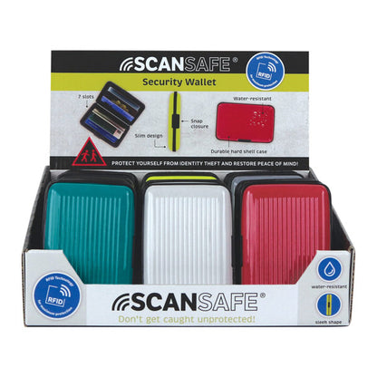 SCANSAFE ALUMINUM CARD CASE