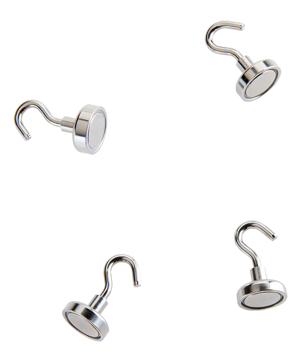 MAGNETIC HOOKS 4PK