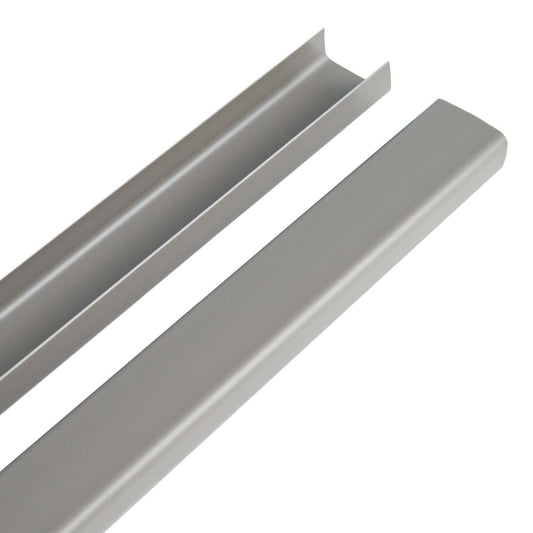 UPRIGHT COVERS 41" NICKEL