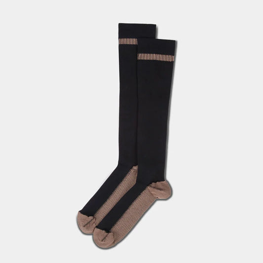 COPPER INFUSED COMP SOCKS LG