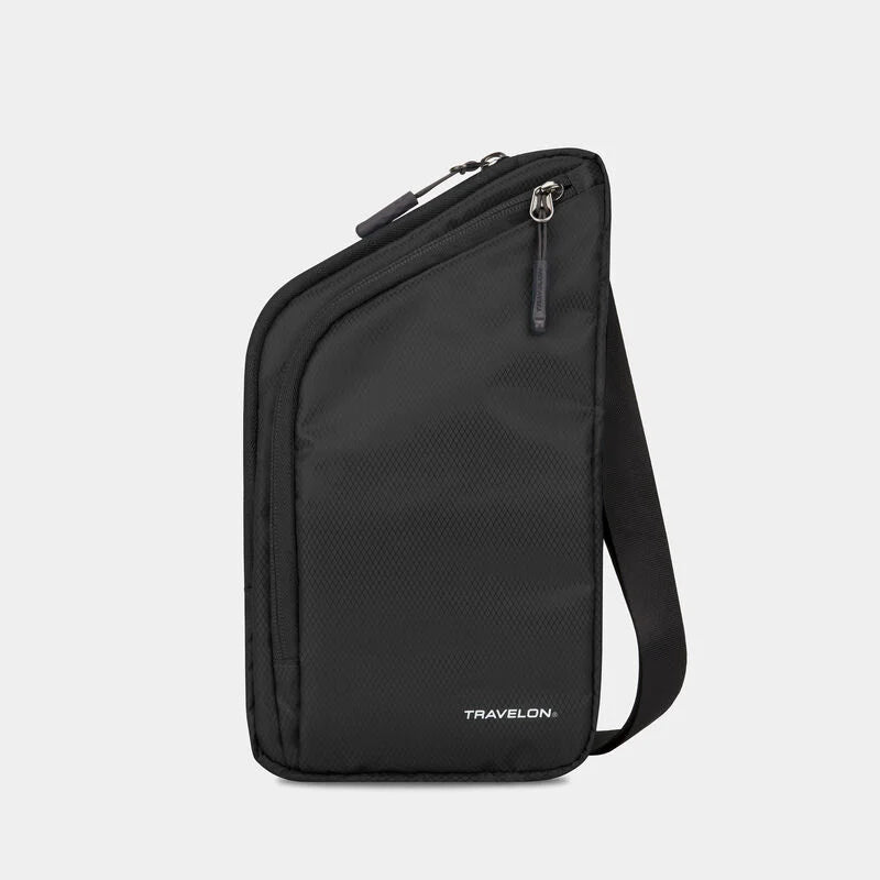 SLIM CROSSBODY BAG BLACK