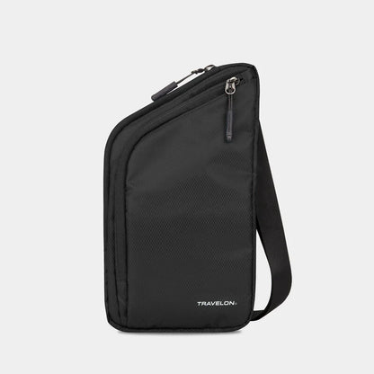 SLIM CROSSBODY BAG BLACK
