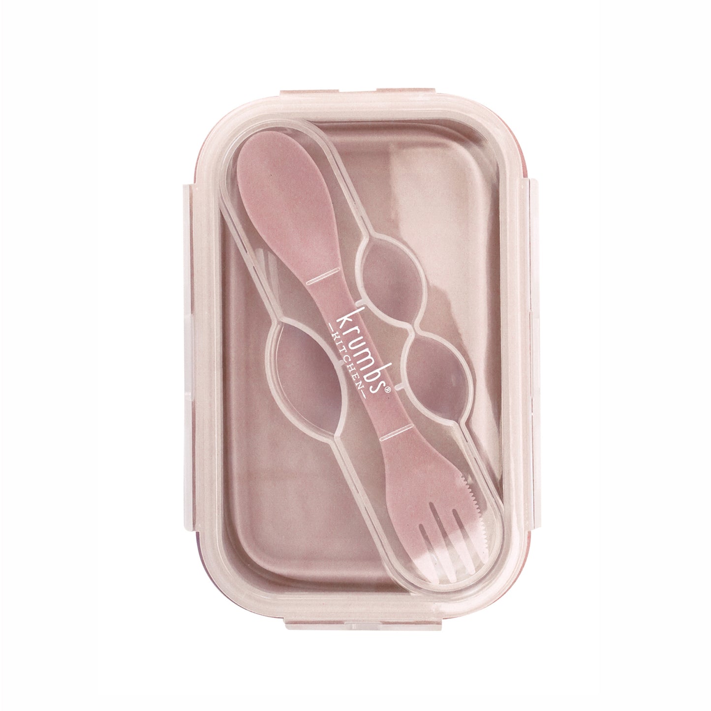 SILICONE LUNCH CONTAINER CORAL