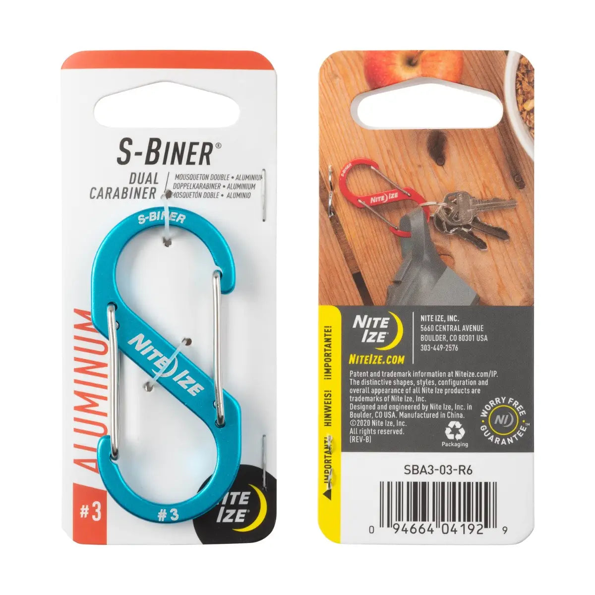 S-BINER #3 BLUE